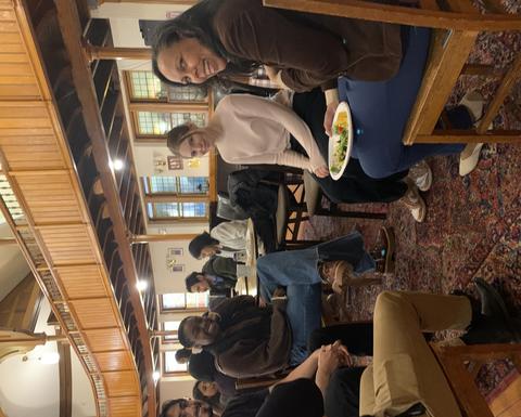Dinner at church