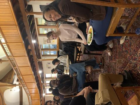 Dinner at church